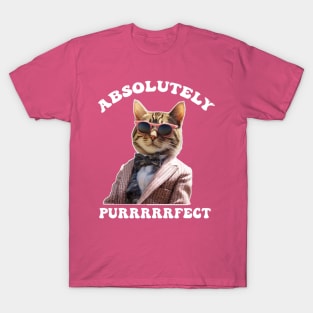 Luxury Pink Cat T-Shirt